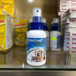 Thuốc diệt ve ghẻ, bọ chét chó mèo - Merial Frontline Spray 100ml