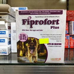 Diệt ve, bọ chét cho chó 20-40 kg - Fiprofort plus