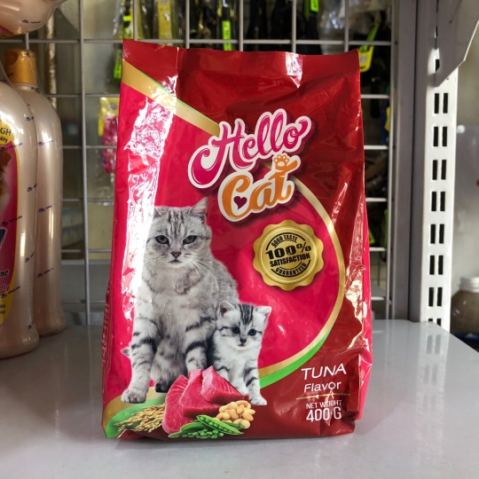 Hạt cho mèo HELLO CAT gói 400g